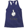 mickey fuck swag Racerback Tank