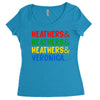 heathers girls and veronica Women's Triblend Scoop T-shirt
