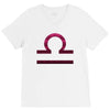 libra logo V-Neck Tee