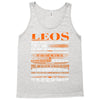 Leos Most Difficult Ones To Understand Zodiac Tank Top
