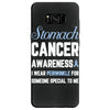 stomach cancer awaneress i wear periwinkle for someone special to me Samsung Galaxy S8 Case