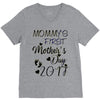 mommys first mothers V-Neck Tee
