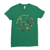 i accept cookies brown Ladies Fitted T-Shirt