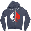 sexy poker Zipper Hoodie
