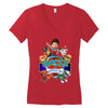 paw patrol birthday boy uncle Women's V-Neck T-Shirt