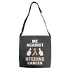 Me Against Uterine Cancer Adjustable Strap Totes