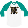 pirates of the caribbean dead men tell no tales 3/4 Sleeve Shirt