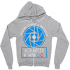 aperture science volunteer Zipper Hoodie