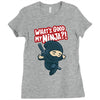 what's good my ninja Ladies Fitted T-Shirt