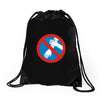 no quenelle! Drawstring Bags