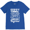 This Girl Is Taken By A Super Sexy January Boyfriend V-Neck Tee