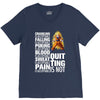 super saiyan quitting is not V-Neck Tee