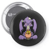 zombie bunny loves brains Pin-back button