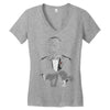 boss' cat Women's V-Neck T-Shirt