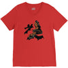 polygon bats V-Neck Tee