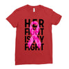 her fight is my fight Ladies Fitted T-Shirt