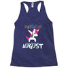 Born Unicorns-Born August Racerback Tank