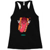 cool hotdog Racerback Tank