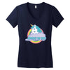 unicorn alway be you Women's V-Neck T-Shirt
