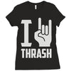 i love thrash Ladies Fitted T-Shirt
