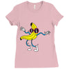 banana wobbler Ladies Fitted T-Shirt