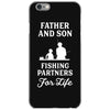 Father and Son Fishing Partners For Life iPhone 6/6s Case