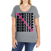 dubstep Ladies Curvy T-Shirt