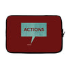 louder than words Laptop sleeve