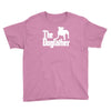 the dogfather  nerd retro der pate godfather fun Youth Tee