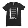 beard length chart Ladies Fitted T-Shirt