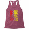 fight, dream, lead! Racerback Tank