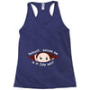 July Peeking Out Baby Boy Racerback Tank
