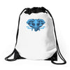 never forget Drawstring Bags