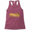 jake paulers gold Racerback Tank