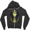 pharaoh egypt Zipper Hoodie