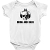 drum and bass Baby Onesie