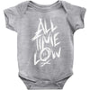 all time low graffiti Baby Bodysuit