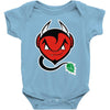 the devil made me brew it Baby Onesie