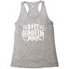Boef en de Gelogeerde Aap Racerback Tank