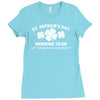 st patricks day drinking team Ladies Fitted T-Shirt