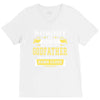 Nobody Is Perfect But If You Are A Godfather You Are Pretty Damn Close V-Neck Tee