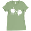 i fixed it Ladies Fitted T-Shirt