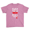 Keep Calm And Kill Zombies Youth Tee