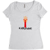 handsome Women's Triblend Scoop T-shirt