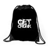 get crunk 2 Drawstring Bags