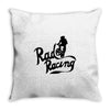 rad racing Throw Pillow