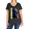 mcgregor face Ladies Curvy T-Shirt
