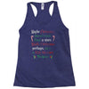 maybe christmas Racerback Tank