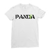 Panda Write T-Shirt Ladies Fitted T-Shirt