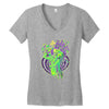 scared straight Women's V-Neck T-Shirt